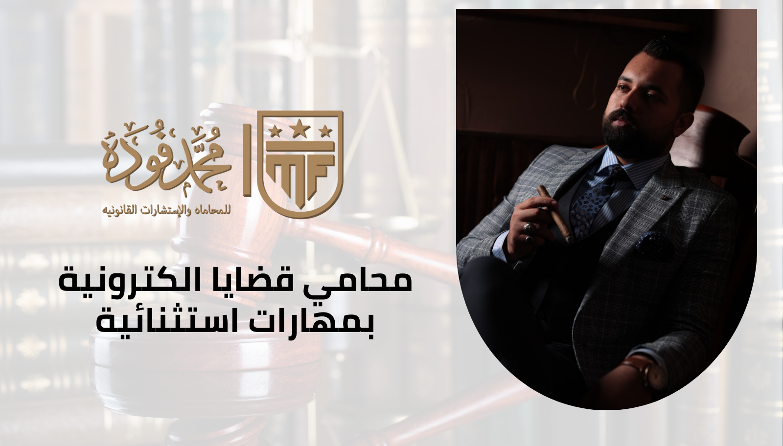 محامي قضايا الكترونية بمهارات استثنائية
